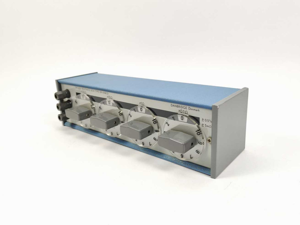 Danbridge DR 4/ABCD Decade Resistance Box, 0.1 to 100 Ohm