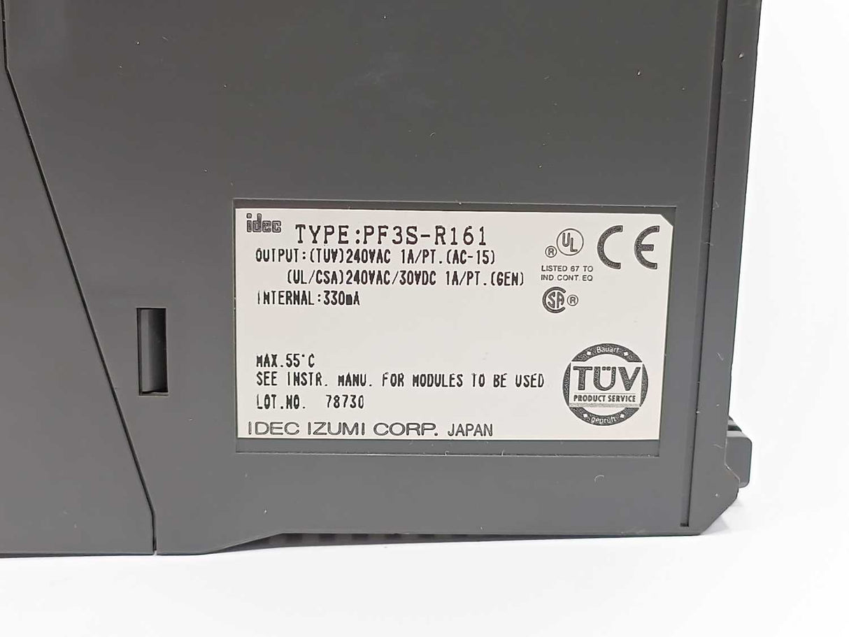 Idec PF3S-R161 240VAC 1A