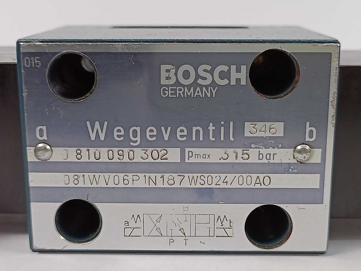 Bosch 81WV06P1N187WS024/00A0 0810090302 Valve 0831005013