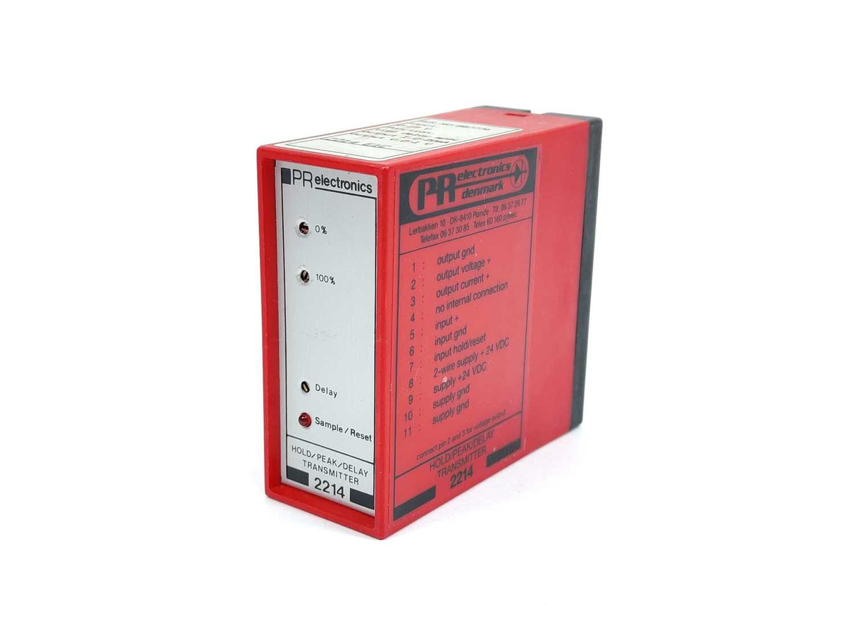 PR Electronics 2214 E1C Hold/Peak/Delay Transmitter