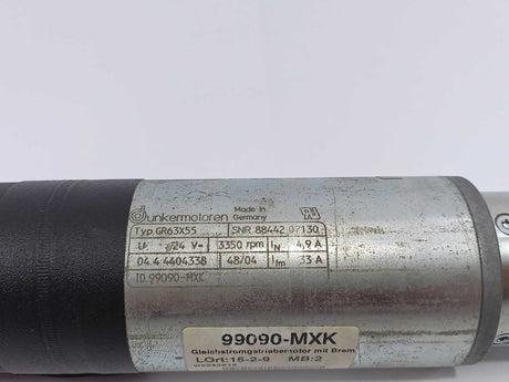 Dunkermotoren  GR63X55 PLG52 servo Motor