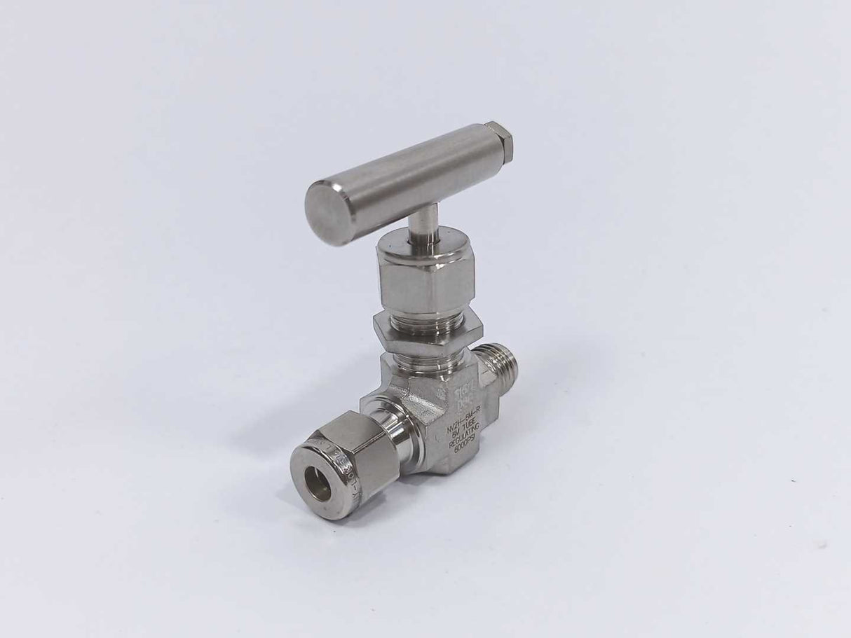 Hy-Lok NV2H-6M-R Needle Valve 6M TUBE