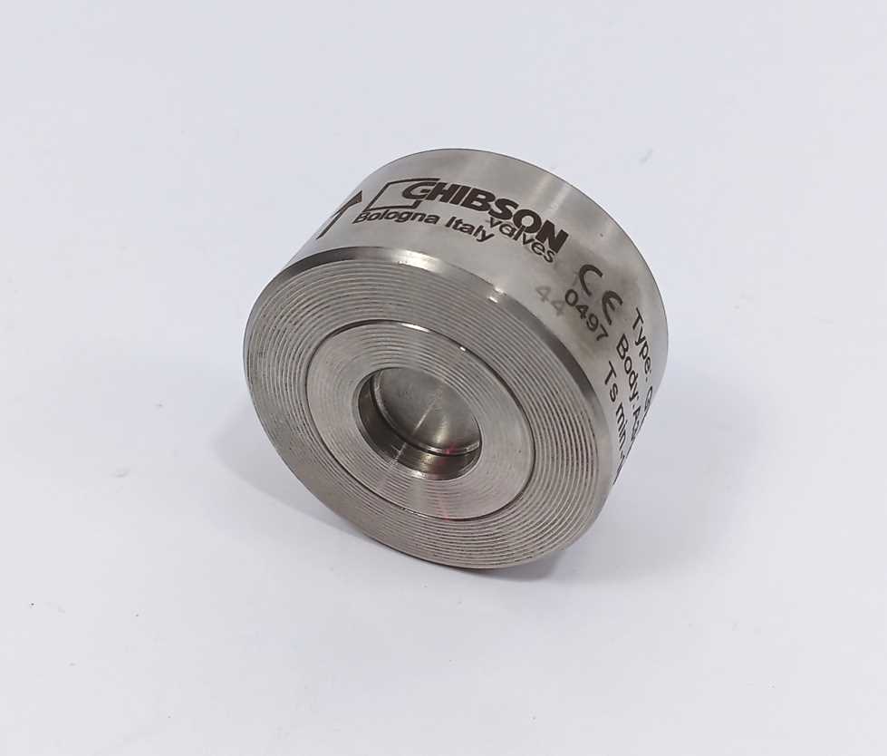GHIBSON VALVES GT015 Wafer Check Valve DN 20 PN63-160, A600-900