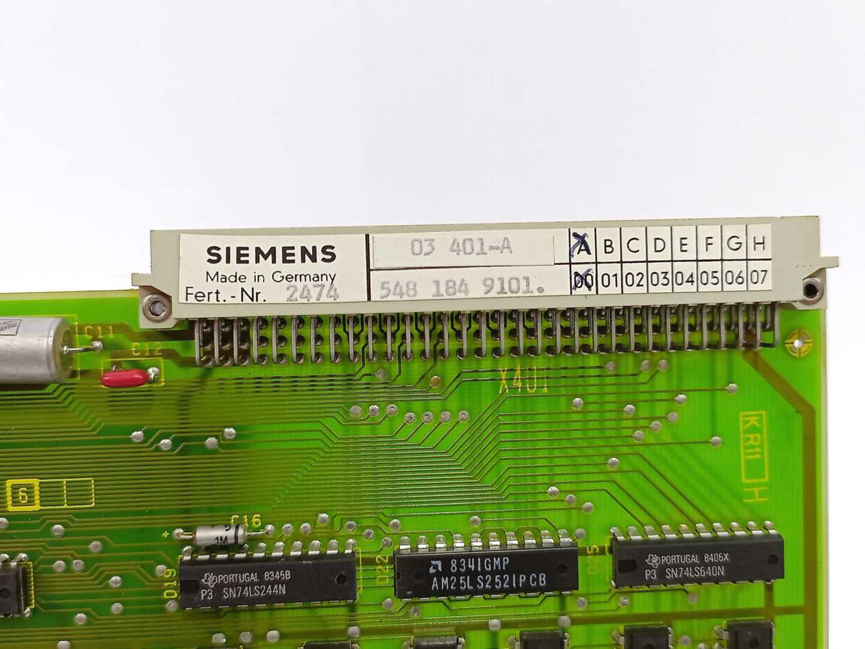 Siemens 548 184 9101 Circuit Board 03 041-A