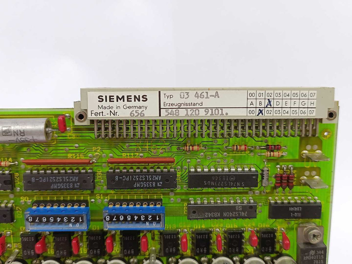 Siemens 03 461-A Circuit board 548 120 9101