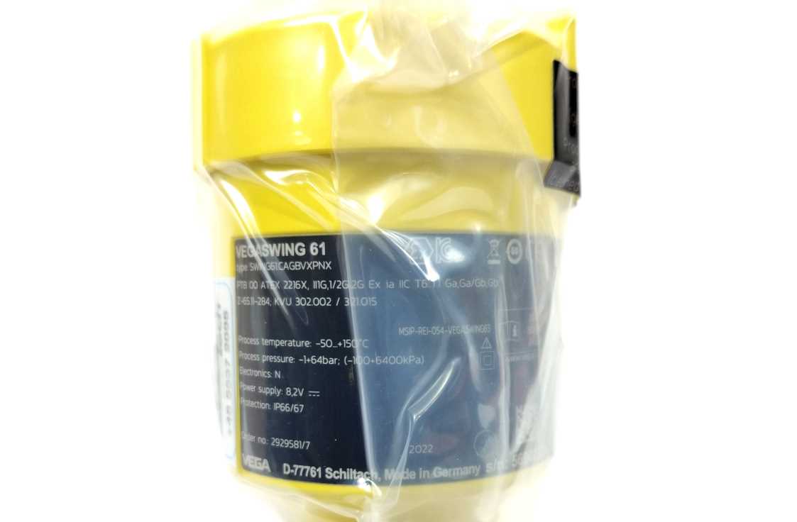 Vega VEGASWING 61 Vibrating level switch for liquids