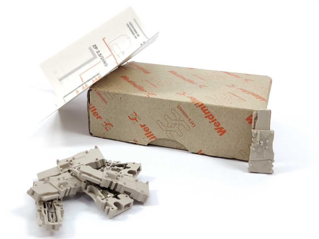 Weidmüller 1875210000 ZP 2.5/1AN ZA O.RA Terminal Block Accessory. 50 pcs.
