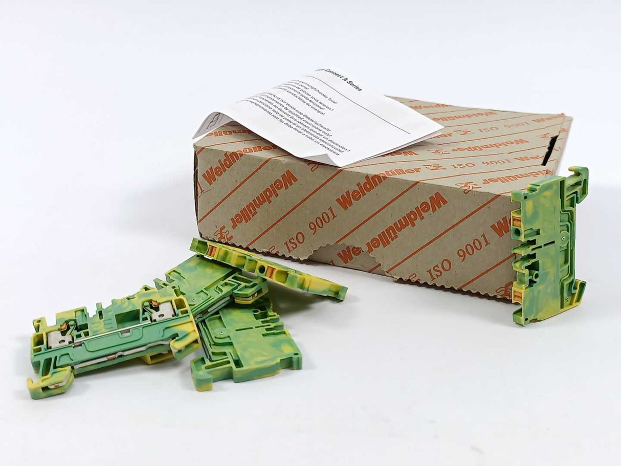 Weidmüller 1521680000 A2C 2.5 PE Terminal Blocks 50 Pcs.
