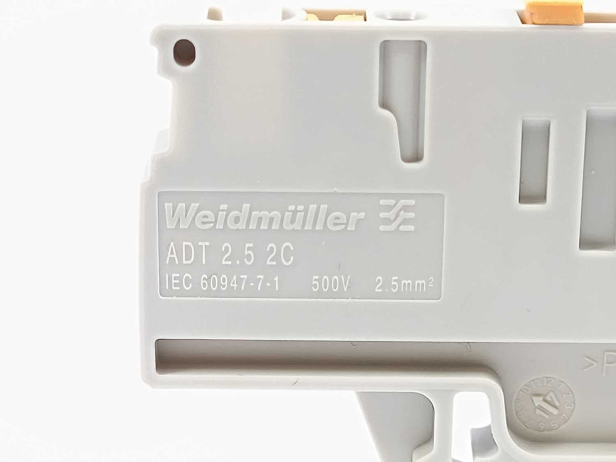 Weidmüller 1989800000 ADT 2.5 2C Terminal Blocks 50 Pcs.