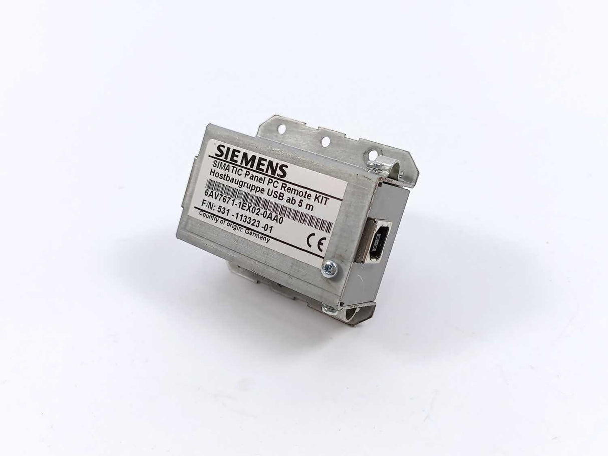 Siemens 6AV7671-1EX02-0AA0 SIMATIC Panel PC Remote KIT