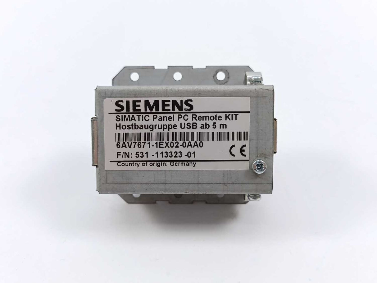 Siemens 6AV7671-1EX02-0AA0 SIMATIC Panel PC Remote KIT