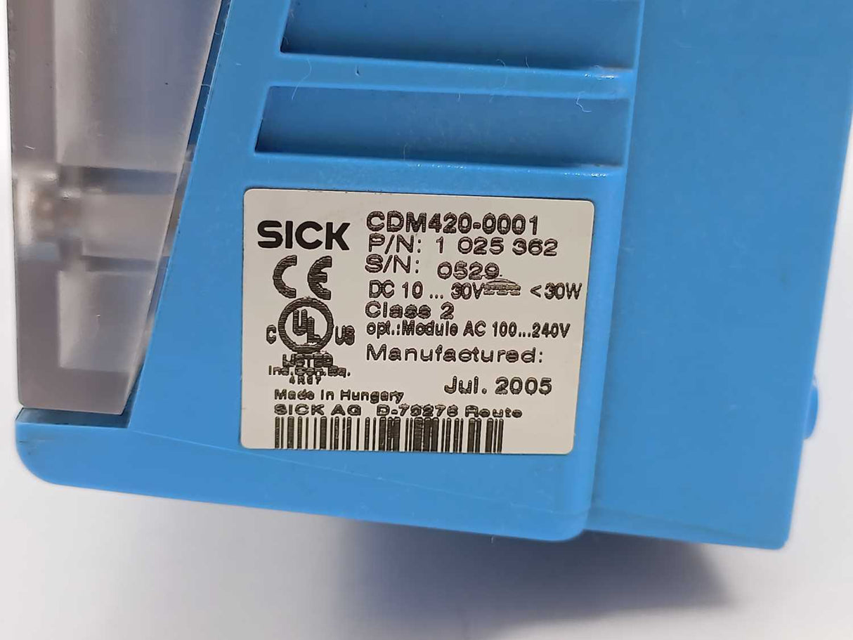 SICK 1025362 CDM420-0001 Connection Device Module