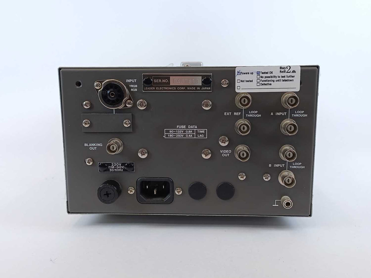 LEADER 5861V Waveform Monitor