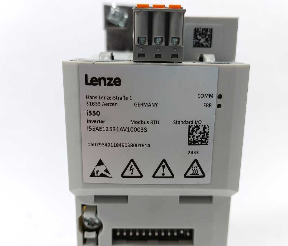 LENZE I55AE125B1AV10003S i550 0.25 kW 230/240 V AC Frequency Inverter