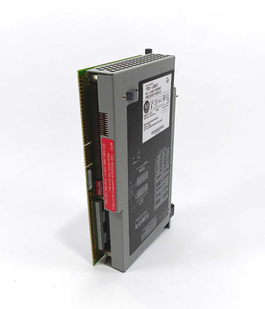 AB 1785-L40E/E PLC-5/40 Ethernet processor module Rev.J01 Ser.E F/W Rev.D.2