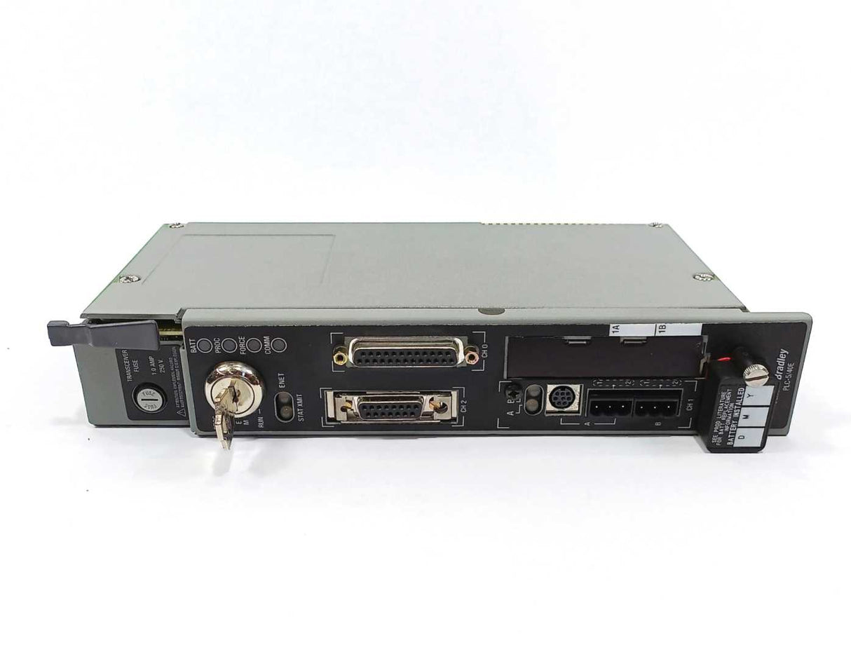 AB 1785-L40E/E PLC-5/40 Ethernet processor module Rev.J01 Ser.E F/W Rev.D.2