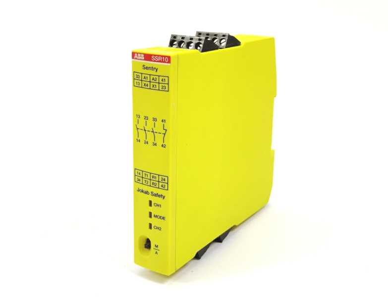 ABB 2TLA010050R0000 Sentry SSR10 Safety Relay