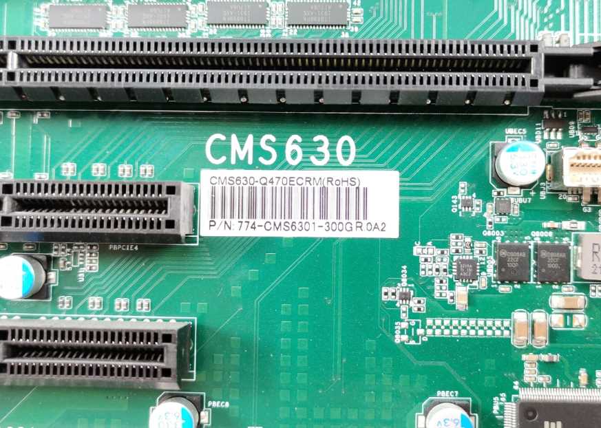 DFI CMS630-W480E/Q470E Motherboard W/ Intel E97379-003 Cooler LGA 115X