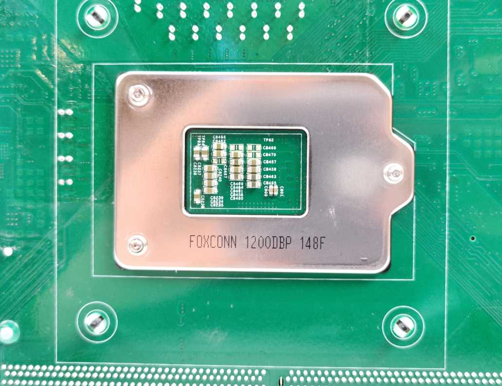 DFI CMS630-W480E/Q470E Motherboard W/ Intel E97379-003 Cooler LGA 115X