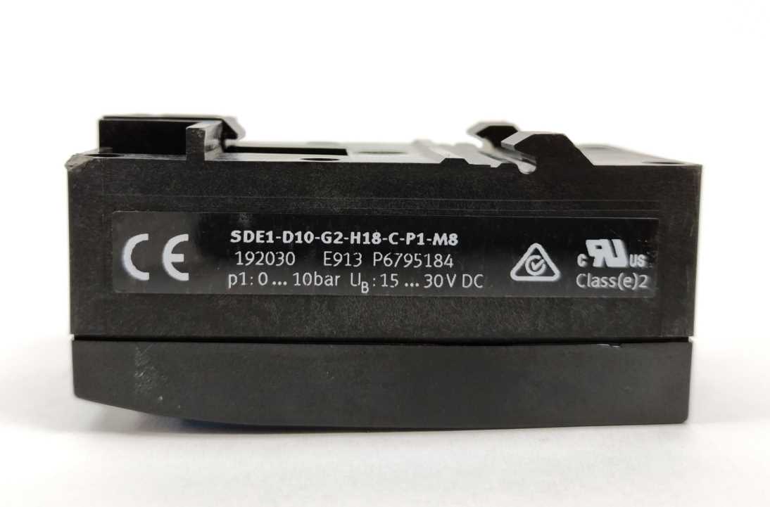 Festo SDE1-D10-G2-H18-C-P1-M8 Pressure Sensors With Display 192030