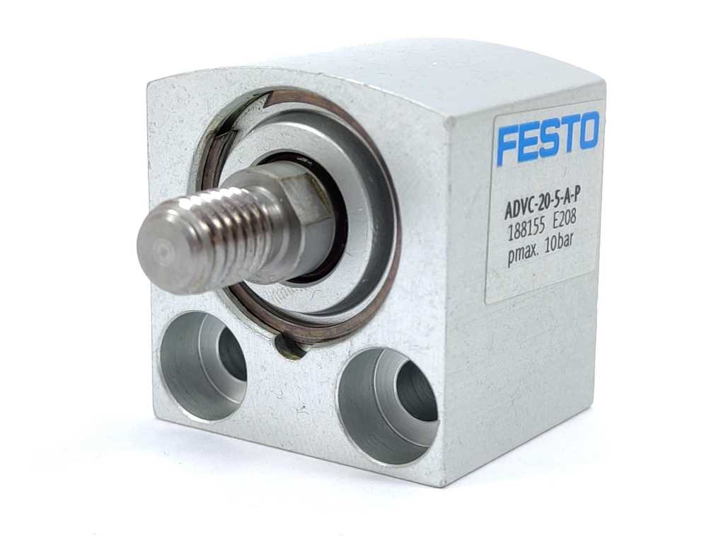 Festo 188150 ADVC-20-5-A-P Short-stroke Cylinder