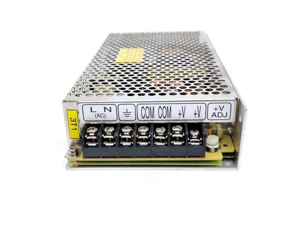 Mean Well S-100F-24 100-120VAC 3,15A  200-240VAC 1,5A, +24V 4,5A