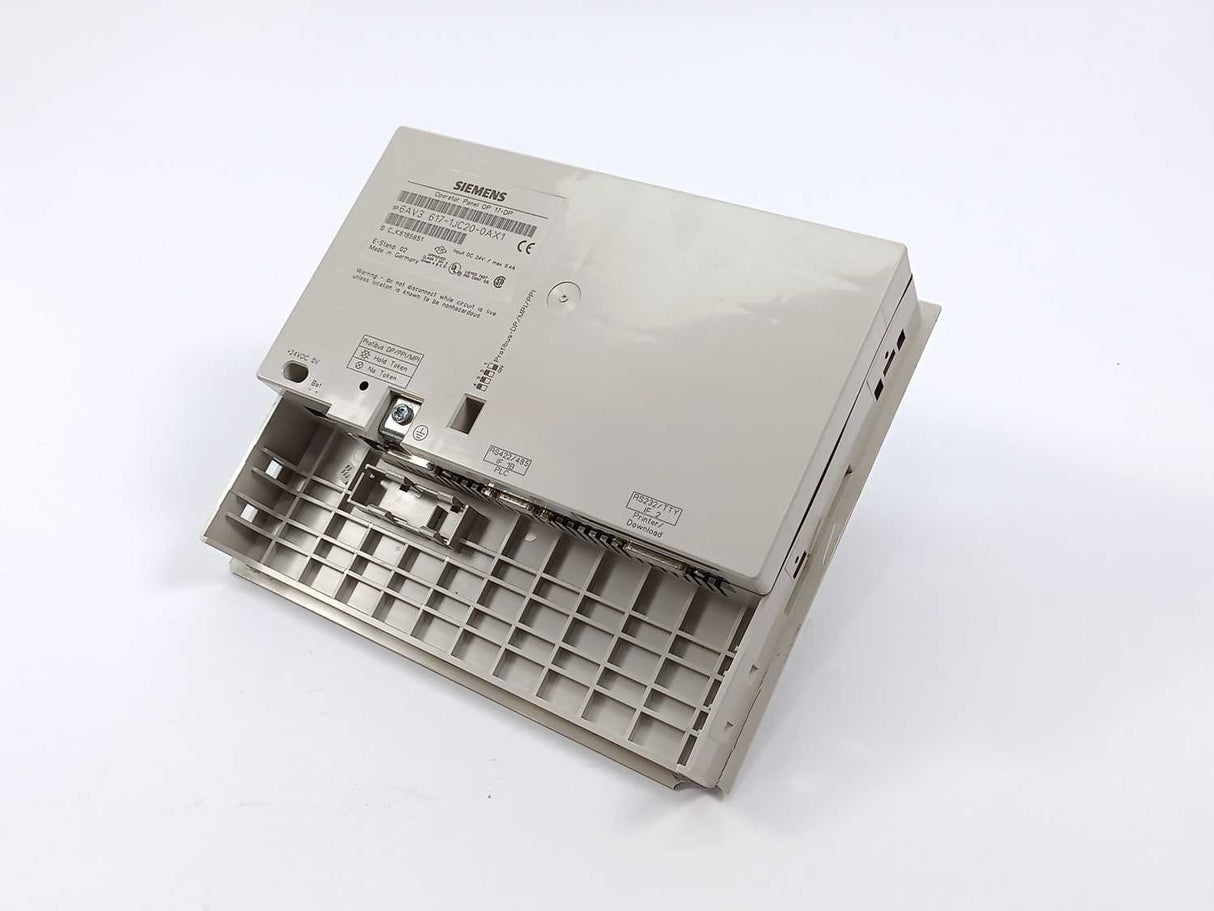 Siemens 6AV3617-1JC20-0AX1 Operator Panel