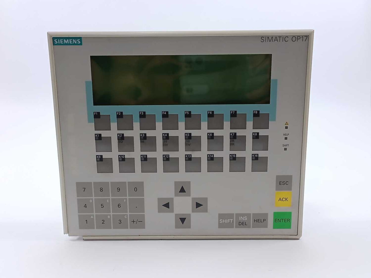 Siemens 6AV3617-1JC20-0AX1 Operator Panel