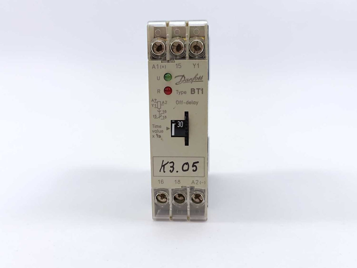 Danfoss 047H3106 Electronic timer BTI 0,3-30sec 24V AC-DC