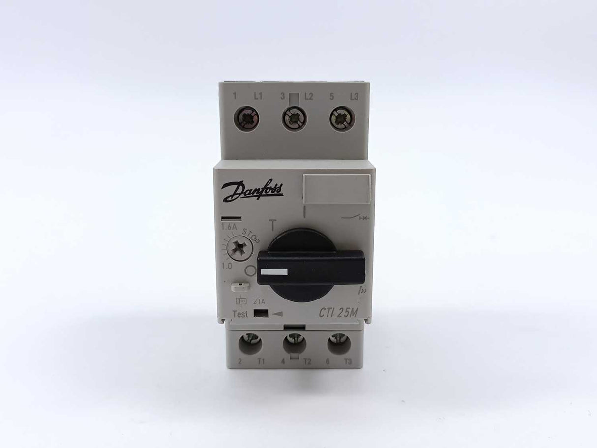 Danfoss CTI 25M 1.0-1.6A circuit breaker
