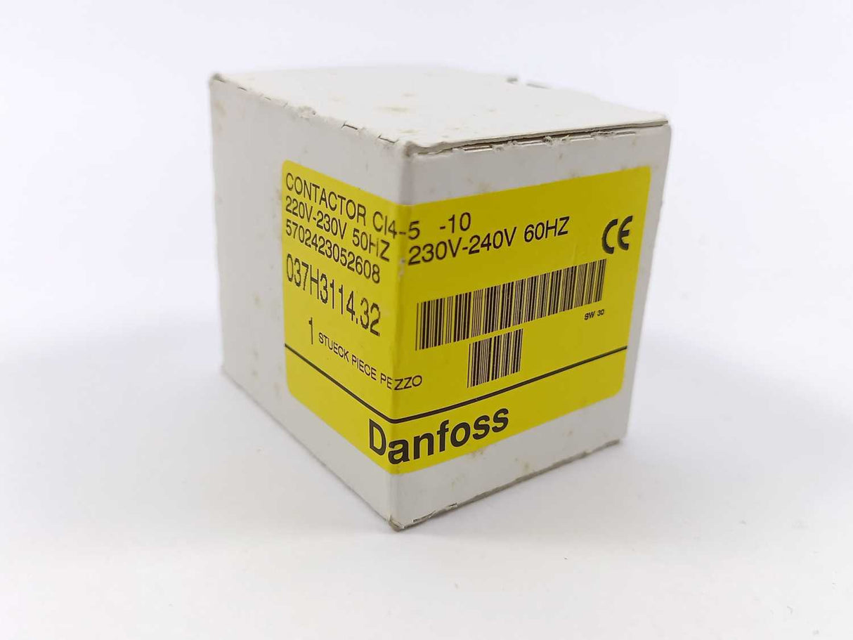 Danfoss CI 4-5 Contactor 220-230V 50Hz / 230-240V 60Hz 037H3114.32