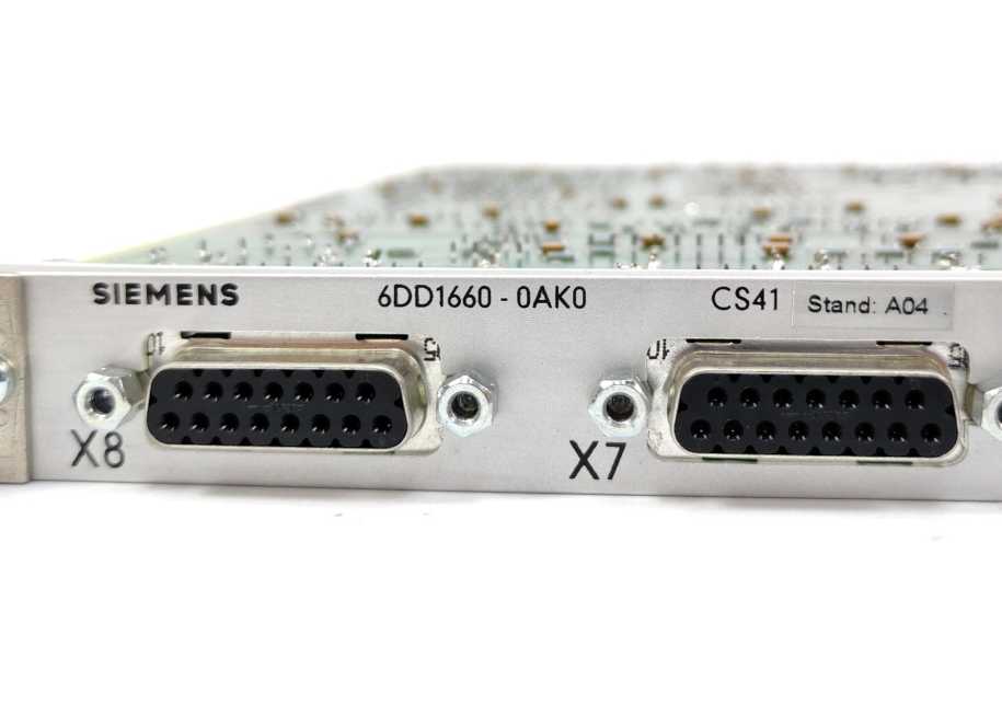 Siemens 6DD1660-0AK0 CS41 Communication Module