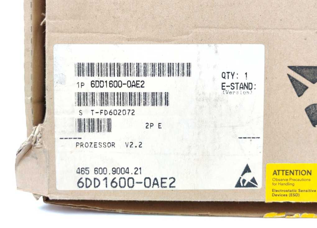 Siemens 6DD1600-0AE2 SIMADYN D P12