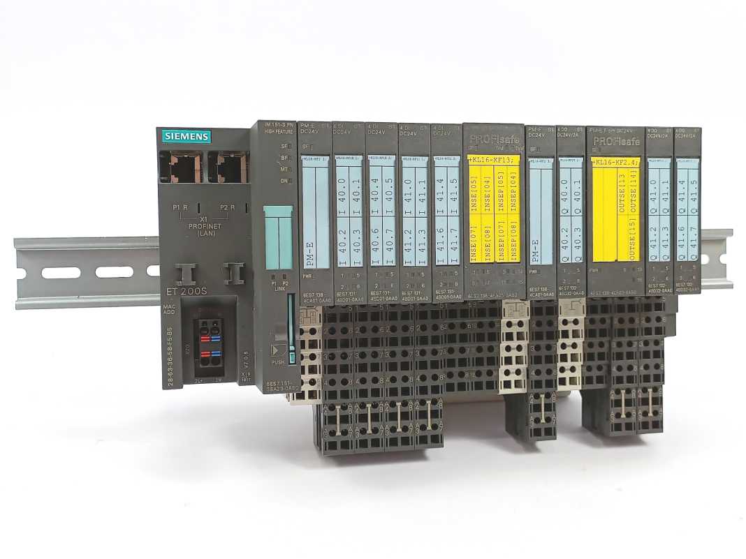 Siemens 6ES7151-3BA23-0AB0 SIMATIC S7 ET200S IM151-1 + 12 Modules