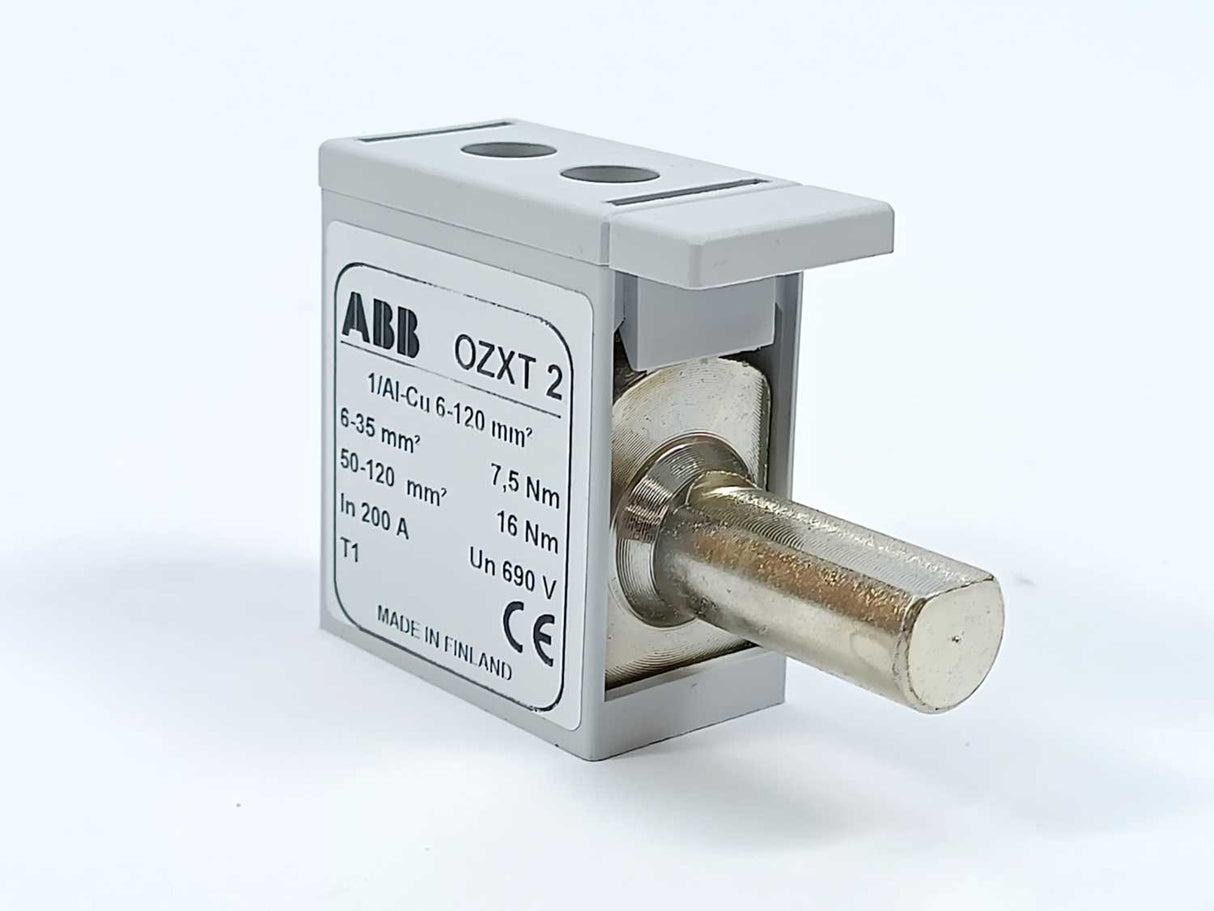 ABB 1SCA022620R7200 OZXT2 Terminal Clamp 3 Pcs.