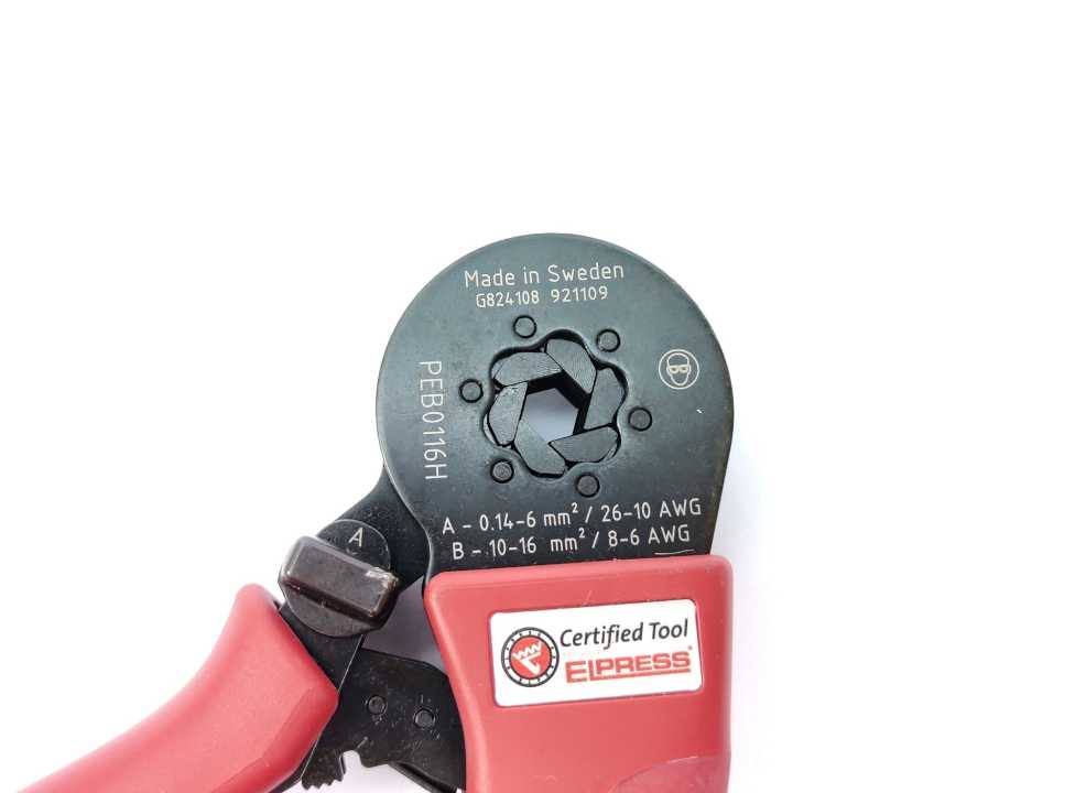 ELPRESS PEB0116H MINIFORCE Hexagonal Crimping Hand Tool