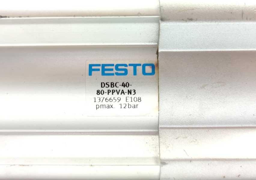Festo 1376659 DSBC-40-80-PPVA-N3 ISO Cylinder