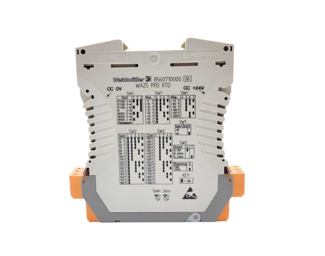 Weidmüller 8560710000 WAZ5 PRO RTD