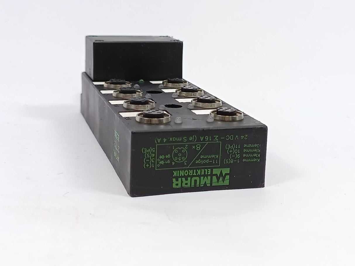 MURR Elektronik 27772 Passive Distribution Box With 8x M12 I/O (8-way)