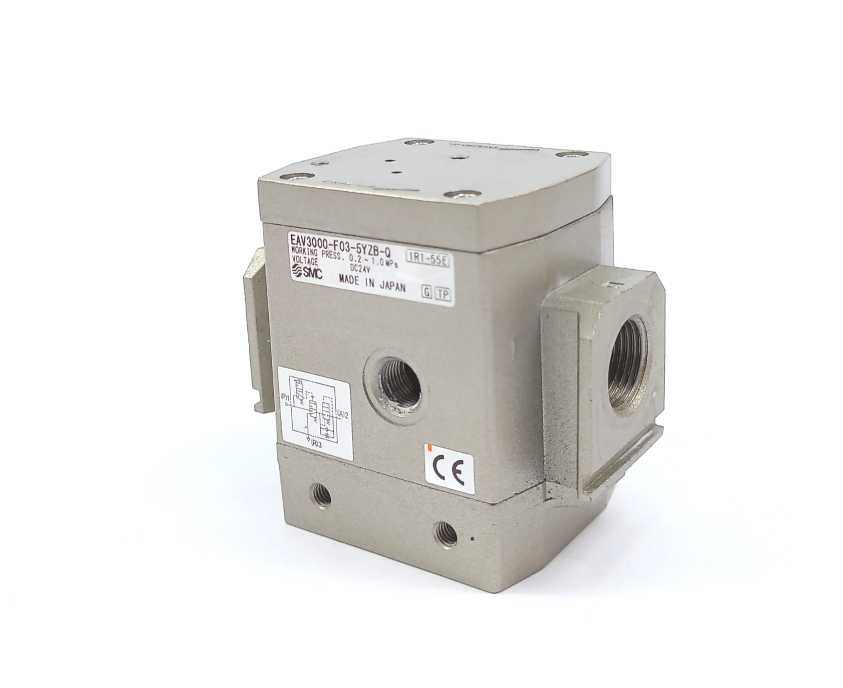 SMC EAV3000-F03-5YZB-Q Soft Start-Up Valve 0.2 - 1 MPa