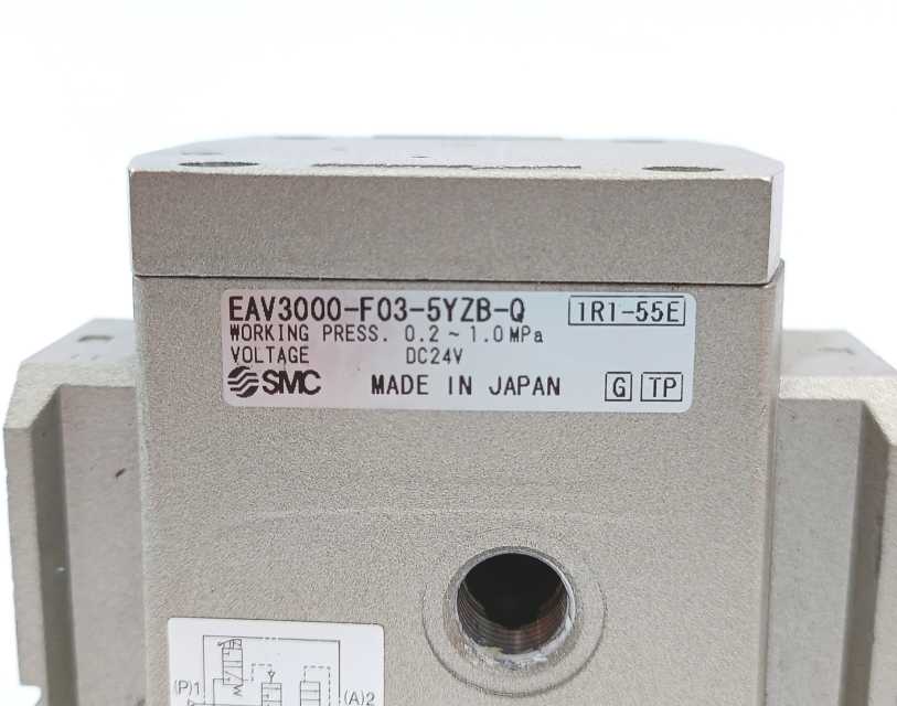 SMC EAV3000-F03-5YZB-Q Soft Start-Up Valve 0.2 - 1 MPa