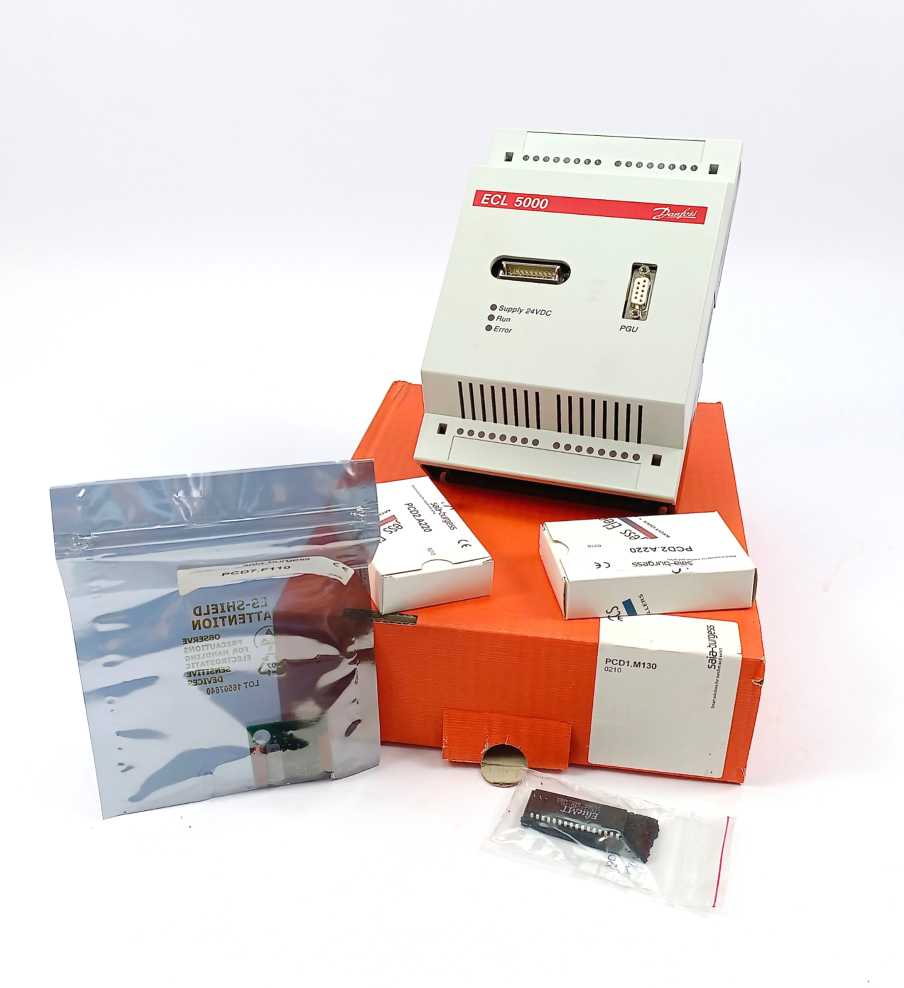 Saia-Burgess PCD1.M130 Centrall Processing Unit w/ 4 431 5375 0 B 10