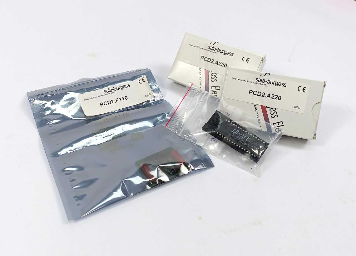 Saia-Burgess PCD1.M130 Centrall Processing Unit w/ 4 431 5375 0 B 10