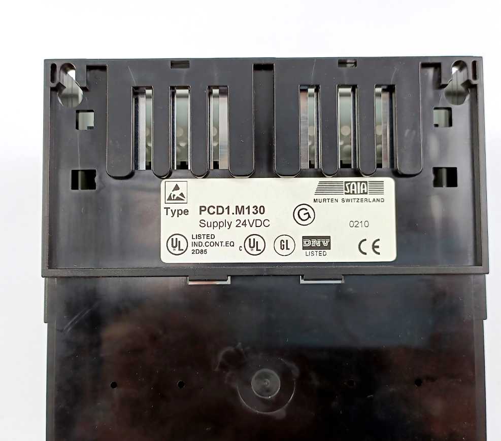 Saia-Burgess PCD1.M130 Centrall Processing Unit w/ 4 431 5375 0 B 10