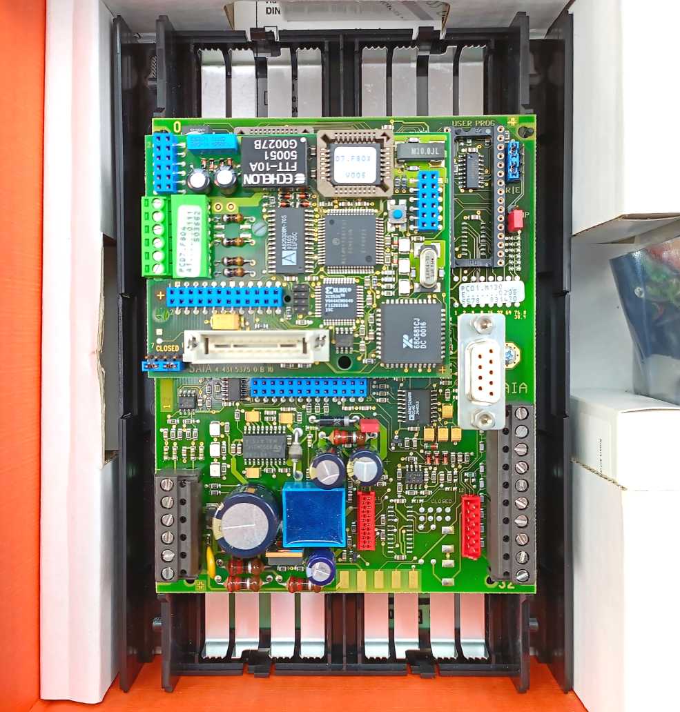 Saia-Burgess PCD1.M130 Centrall Processing Unit w/ 4 431 5375 0 B 10