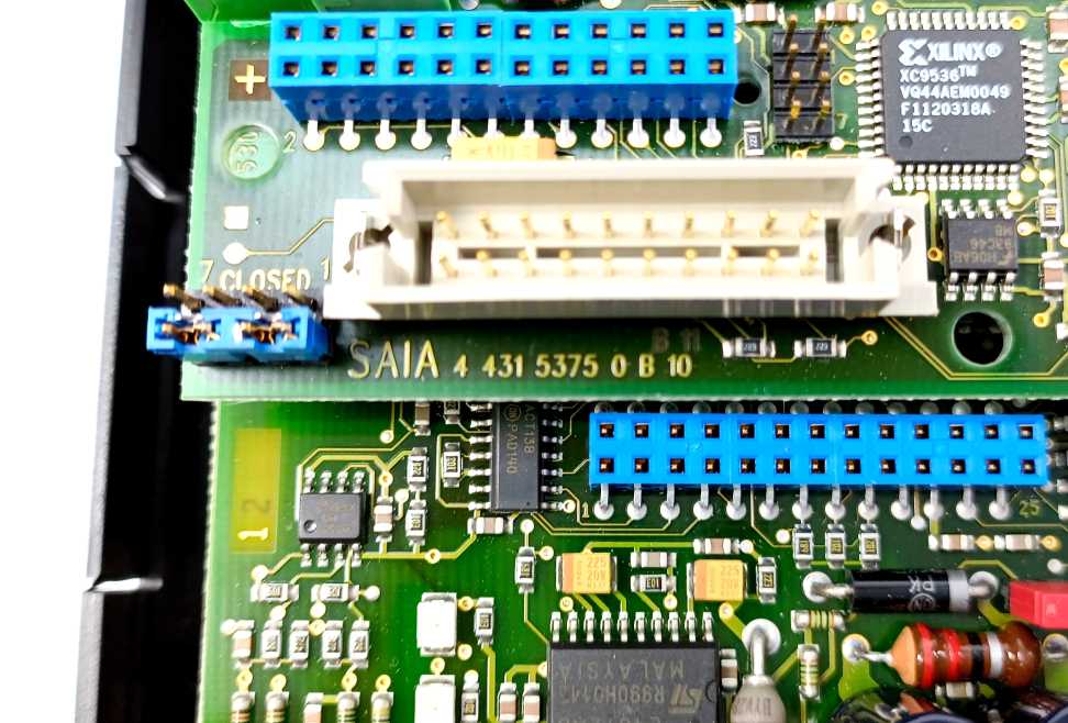Saia-Burgess PCD1.M130 Centrall Processing Unit w/ 4 431 5375 0 B 10