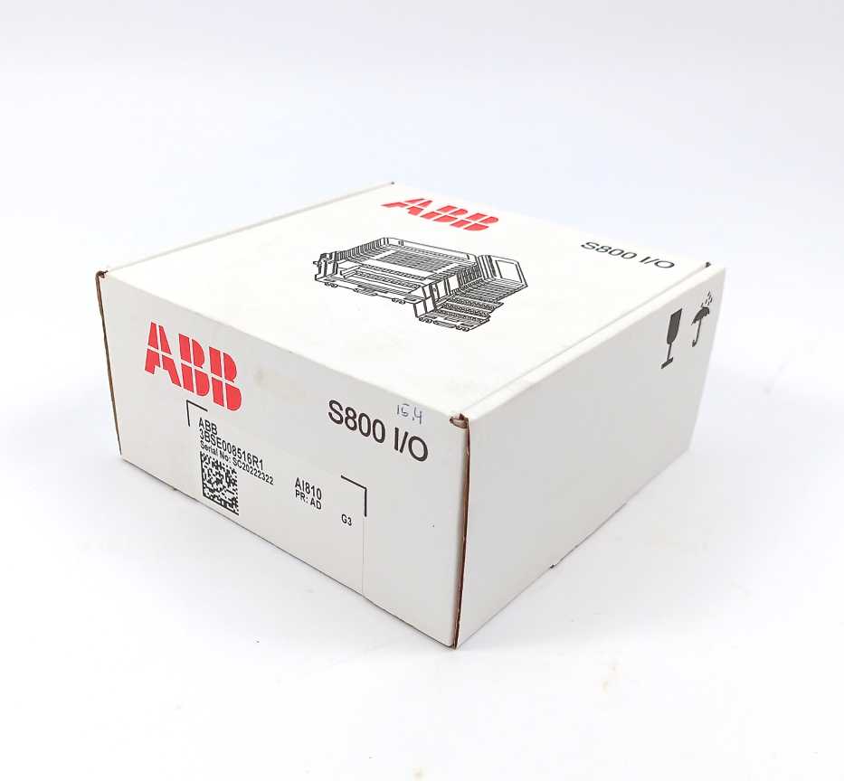 ABB 3BSE008516R1 AI810 Analog Input 8 ch