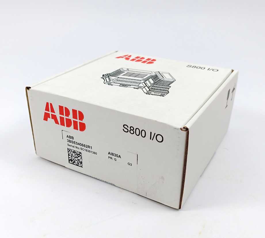 ABB 3BSE040662R1 AI830A Analog input RTD 8 ch