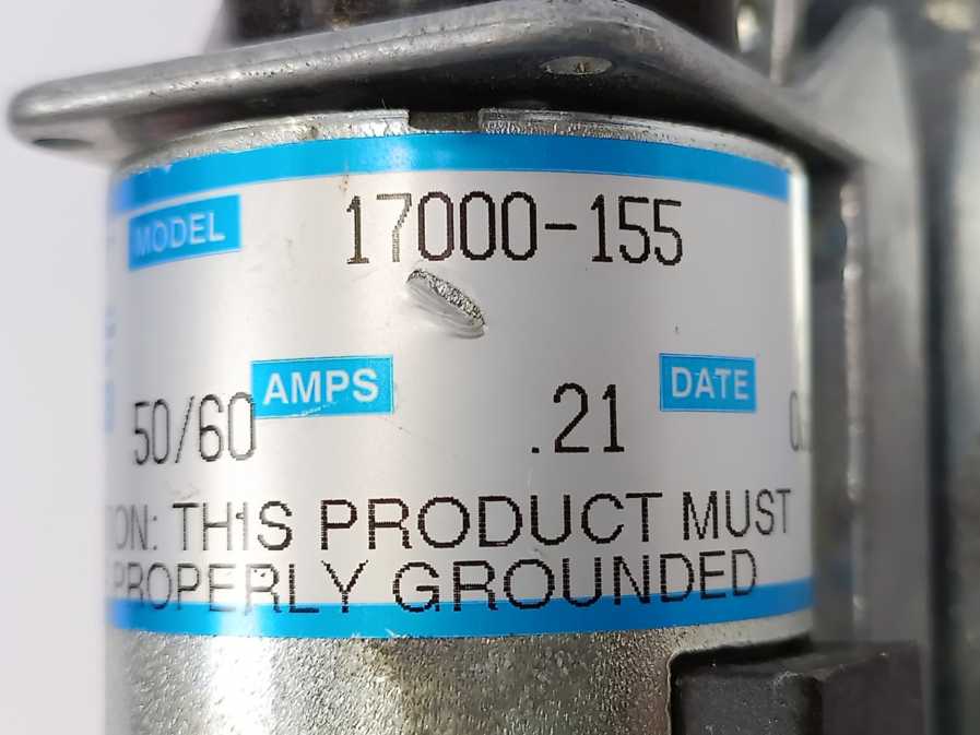 Gorman-Rupp 17000-155 Oscillating Pump 230V 50/60Hz .21A 26W
