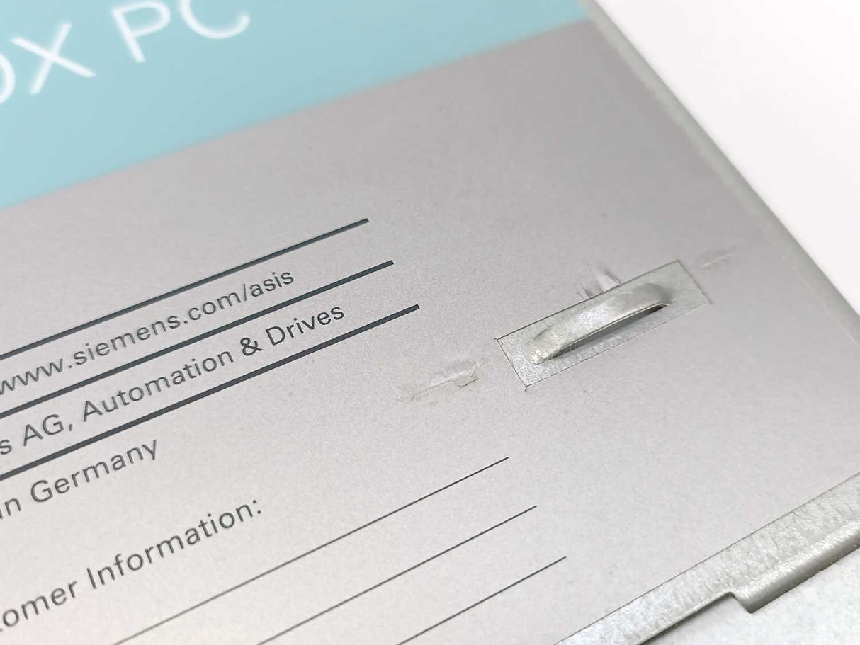 Siemens 6ES7647-6CE26-0JX1 A5E02625805-H2 SIMATIC BOX PC IPC627C